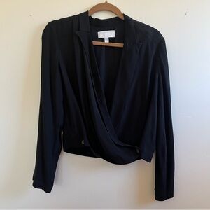 Anthropologie Black Blazer